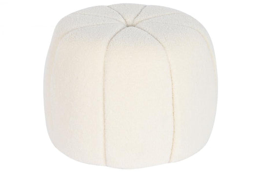 Reposapies Poliester 50X50X37 Borreguito Blanco