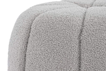 Reposapies Poliester 50X50X38 Borreguito Gris
