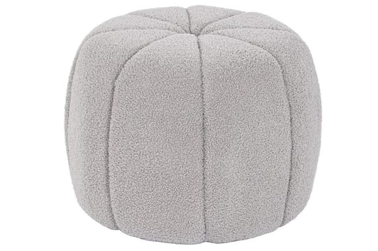 Reposapies Poliester 50X50X38 Borreguito Gris