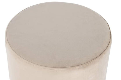 Reposapies Poliester 40X40X42 Terciopelo 2 Surt.