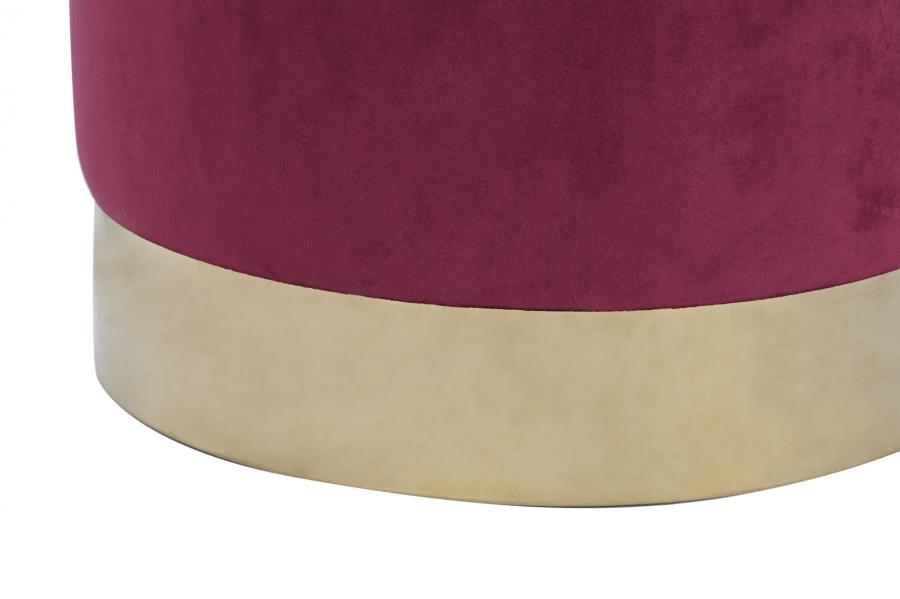 Reposapies Poliester 40X40X42 Terciopelo 2 Surt.