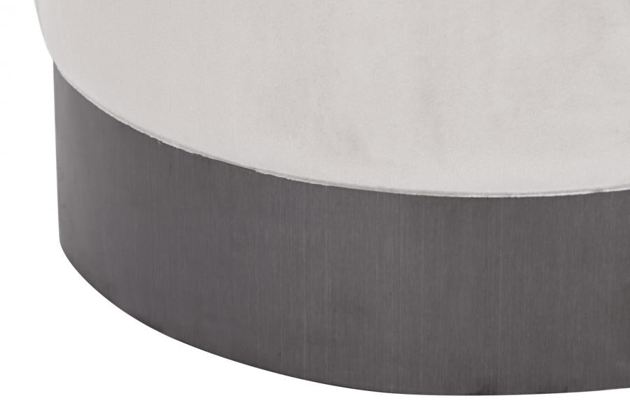 Reposapies Poliester 35X35X40 Gris Claro