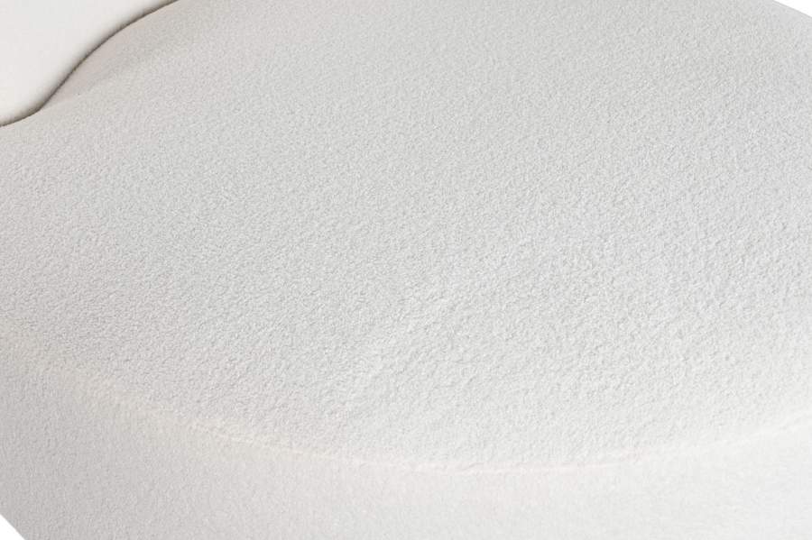 Sofa Poliester 150X150X69 Borreguito Blanco