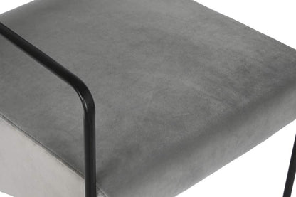Butaca Poliester Metal 55X71X72 Gris