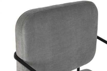 Butaca Poliester Metal 55X71X72 Gris