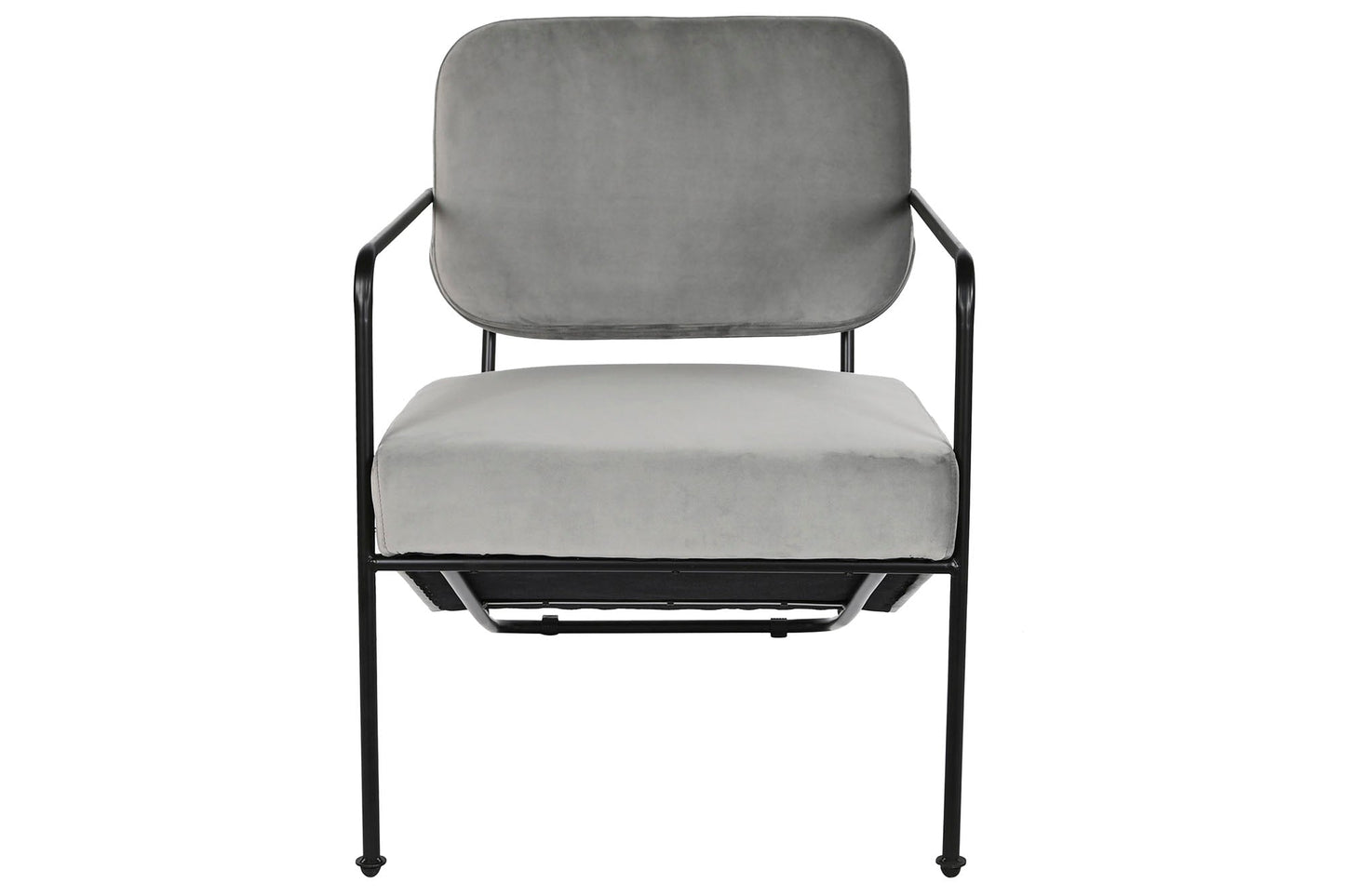 Butaca Poliester Metal 55X71X72 Gris