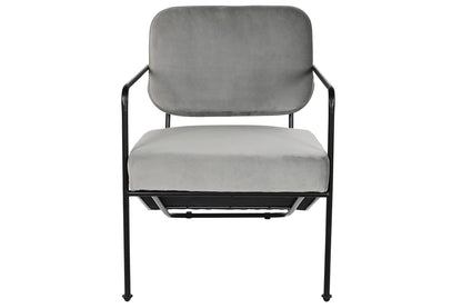 Butaca Poliester Metal 55X71X72 Gris