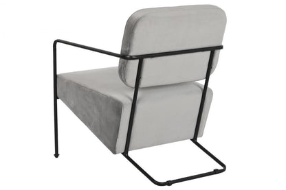 Butaca Poliester Metal 55X71X72 Gris