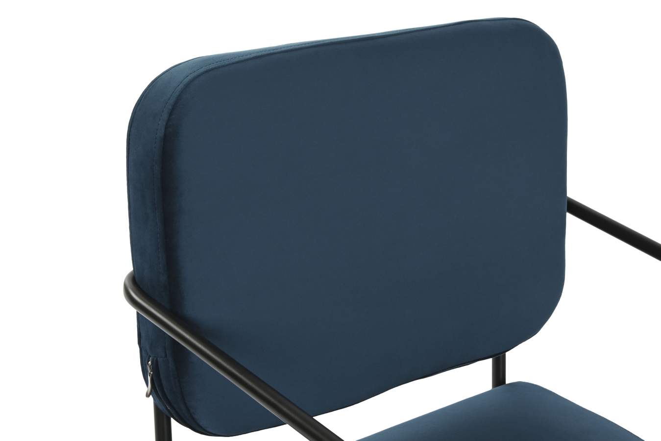 Butaca Poliester Metal 55_5X72X71 Azul