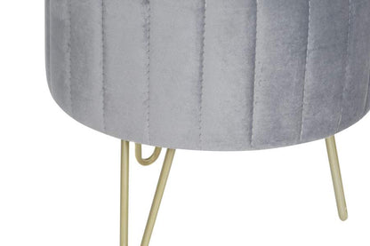 Reposapies Set 3 Poliester Metal 80X80X45