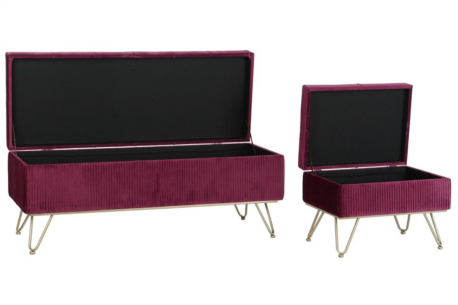 Descalzadora Set 3 Poliester Metal 110X42X44