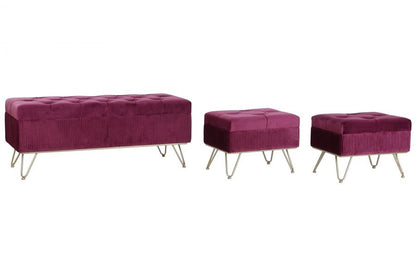 Descalzadora Set 3 Poliester Metal 110X42X44