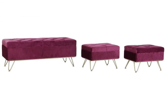 Descalzadora Set 3 Poliester Metal 110X42X44