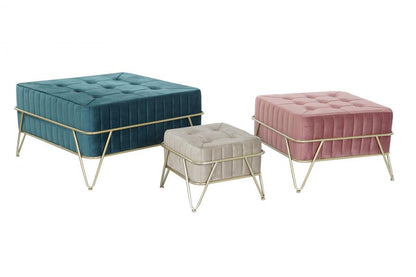 Descalzadora Set 3 Poliester Mdf 82X82X46