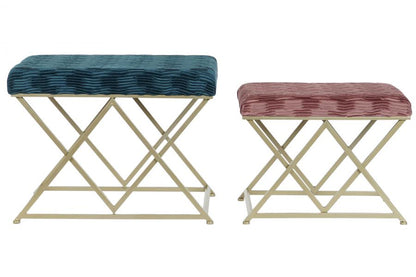 Descalzadora Set 2 Poliester Metal 62X42X47