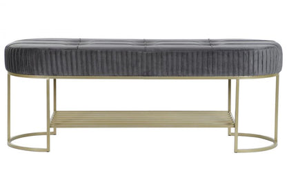 Descalzadora Poliester Metal 120X40X45 Terciopelo