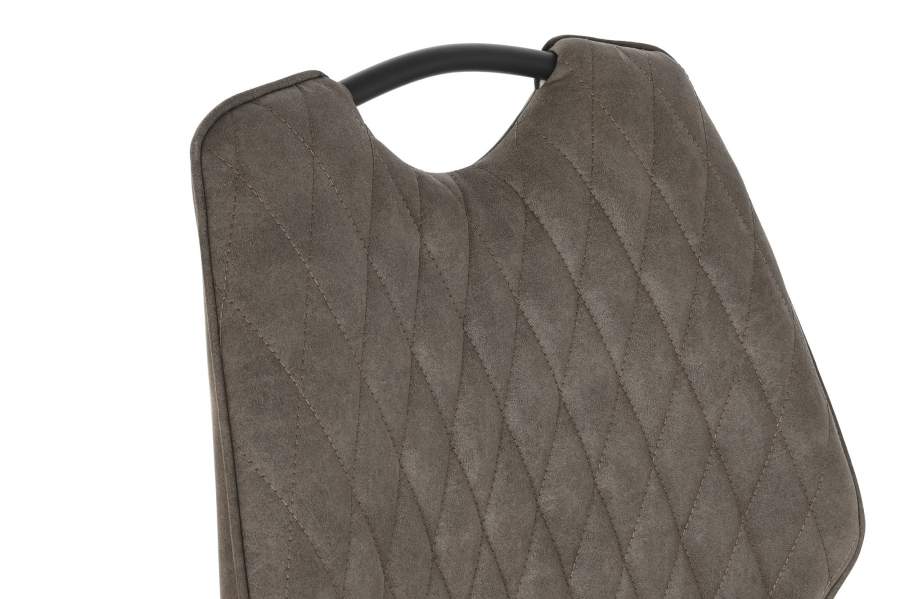 Silla Poliester Metal 60X48X88_5 Asa Marron Oscuro