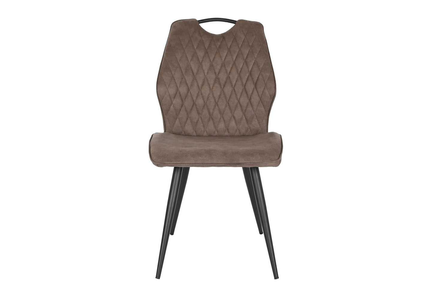 Silla Poliester Metal 60X48X88_5 Asa Marron Oscuro