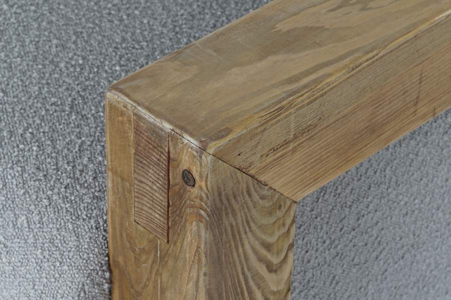 Sofa Madera Reciclada Poliester 221X94X83 Boucle