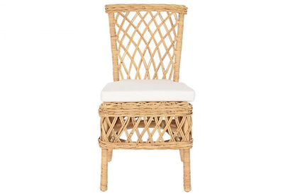 Silla Ratan 47X58X90 Con Cojin Natural