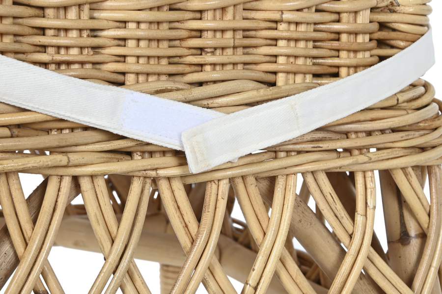 Silla Ratan 47X58X90 Con Cojin Natural