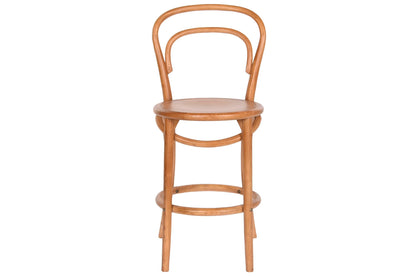 Taburete Olmo Ratan 41X41X95 Marron