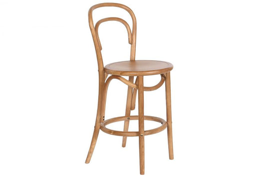 Taburete Olmo Ratan 41X41X95 Marron