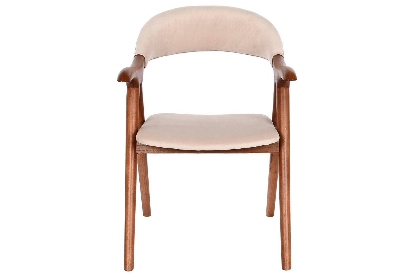 Silla Olmo Poliester 56X54X81 Marron Oscuro