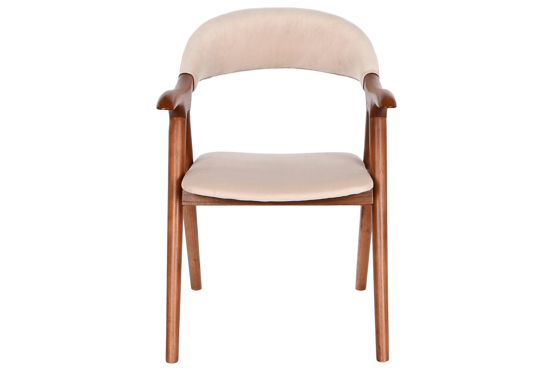Silla Olmo Poliester 56X54X81 Marron Oscuro