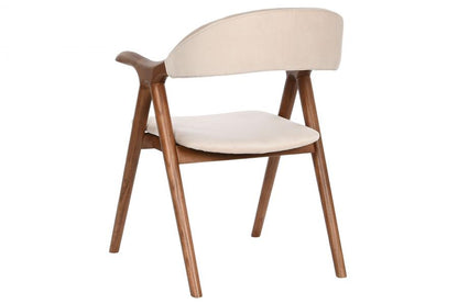 Silla Olmo Poliester 56X54X81 Marron Oscuro