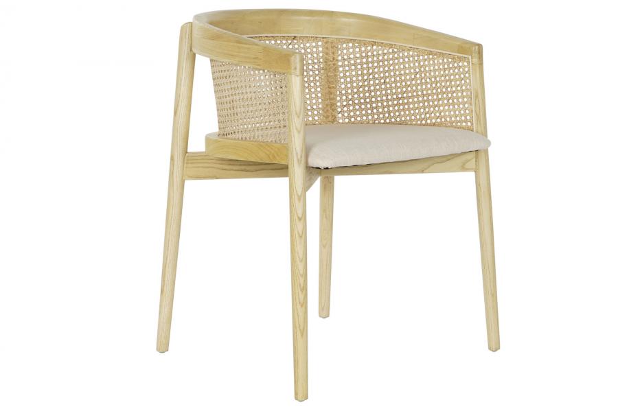 Silla Olmo Ratan 64X53X76 Rejilla Natural Natural