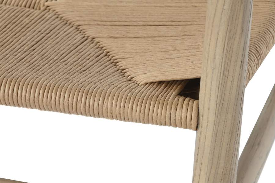 Silla Olmo Fibra 57X53X78 Natural