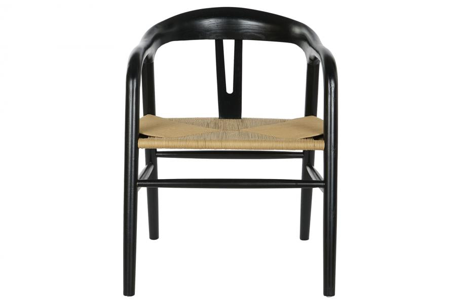 Silla Olmo Fibra 57X53X78 Negro