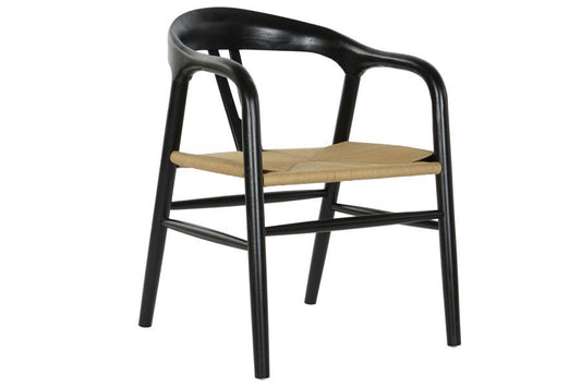 Silla Olmo Fibra 57X53X78 Negro