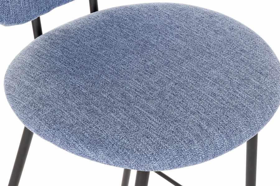 Taburete Poliester Metal 50X46X101 75 Azul