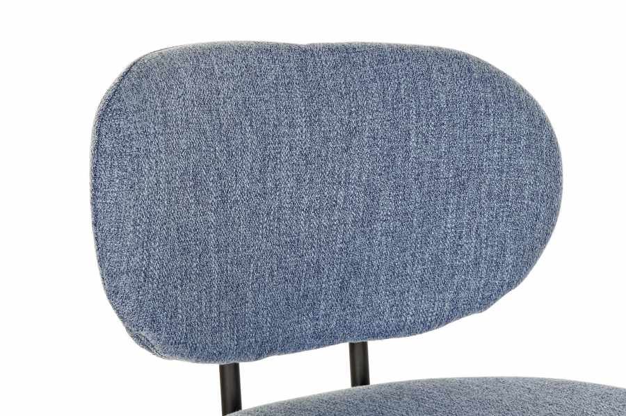 Taburete Poliester Metal 50X46X101 75 Azul
