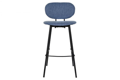 Taburete Poliester Metal 50X46X101 75 Azul
