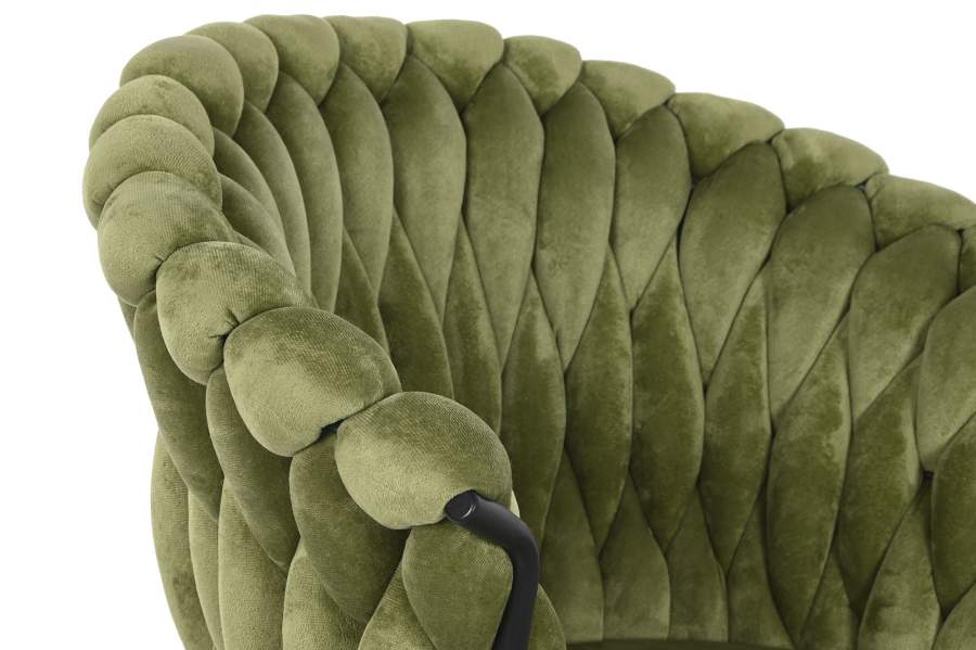 Silla Poliester Metal 60X66X84 Verde