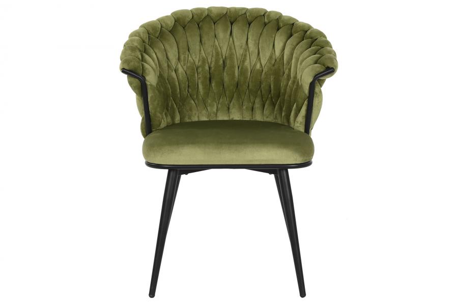 Silla Poliester Metal 60X66X84 Verde