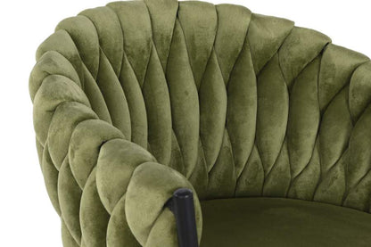 Taburete Poliester Metal 53X58X101 Verde
