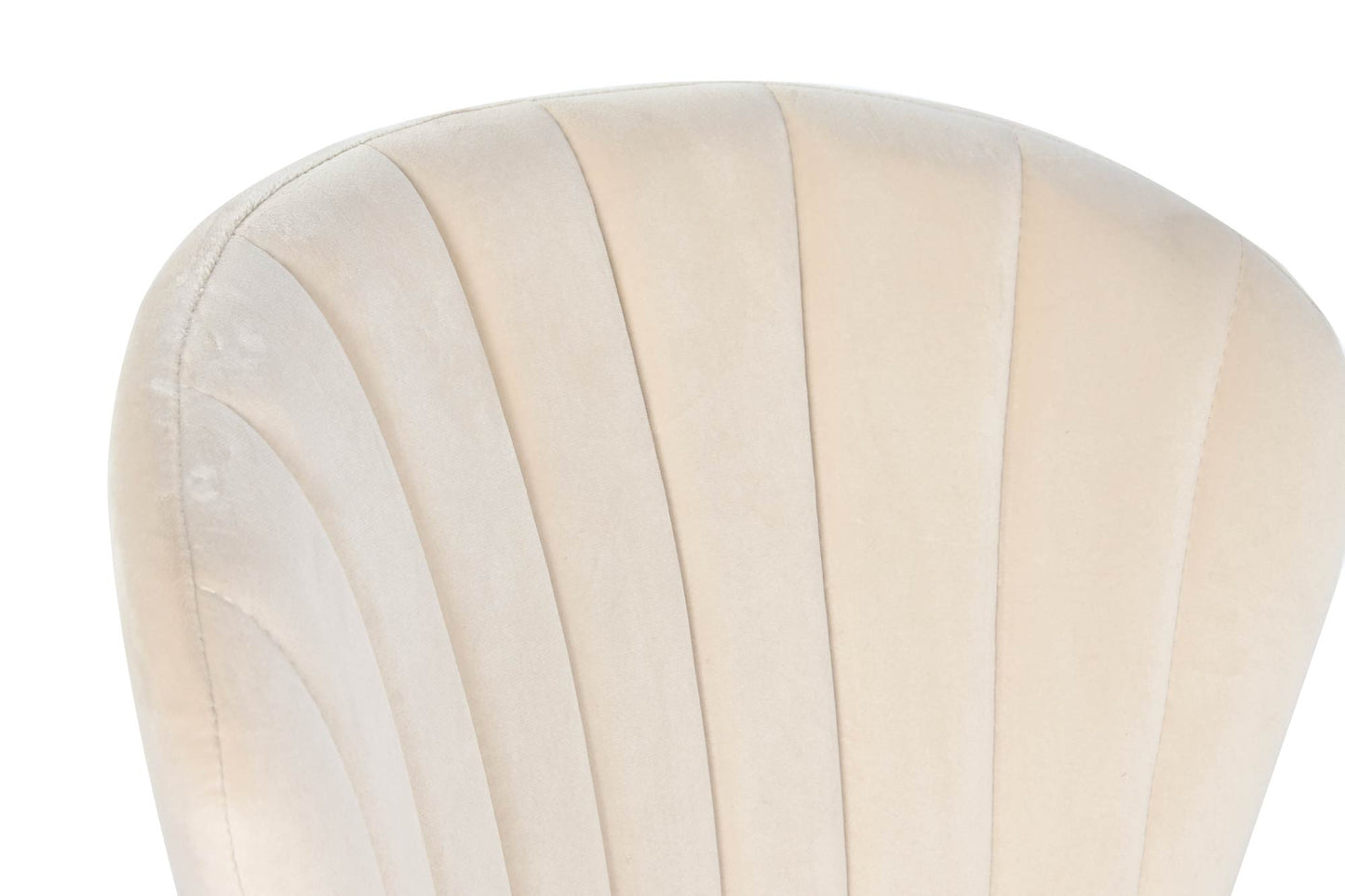 Silla Poliester Metal 54X49X84 Crema