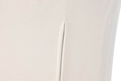Silla Poliester Metal 54X49X84 Crema