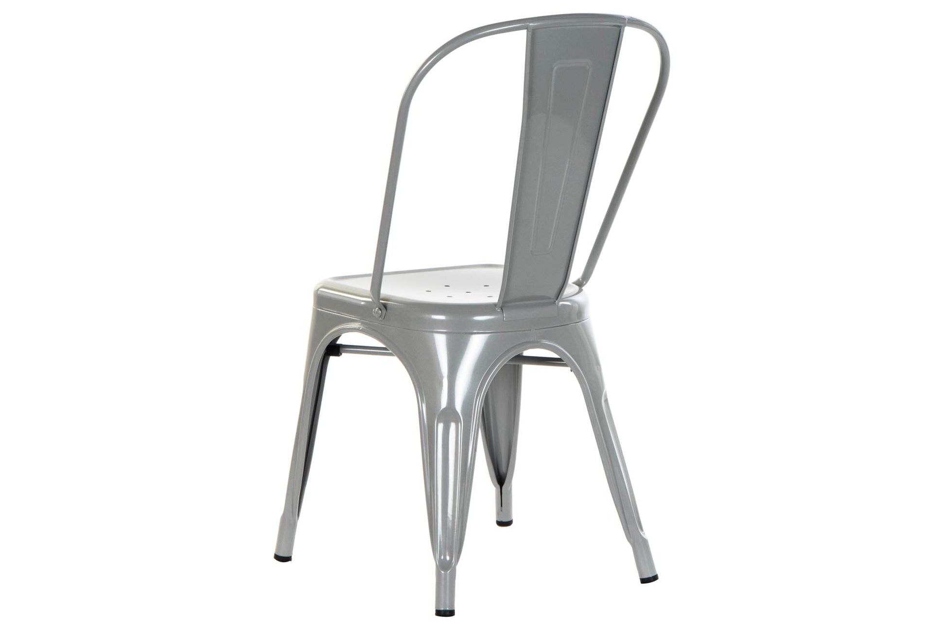Silla Metal 45X48X86 Apilable Gris