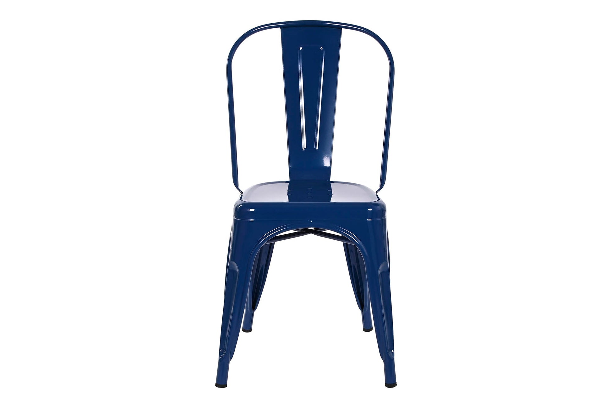 Silla Metal 45X48X86 Apilable Azul