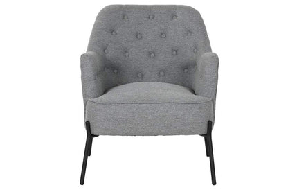 Sillon Poliester Metal 65X73X79_5 Gris