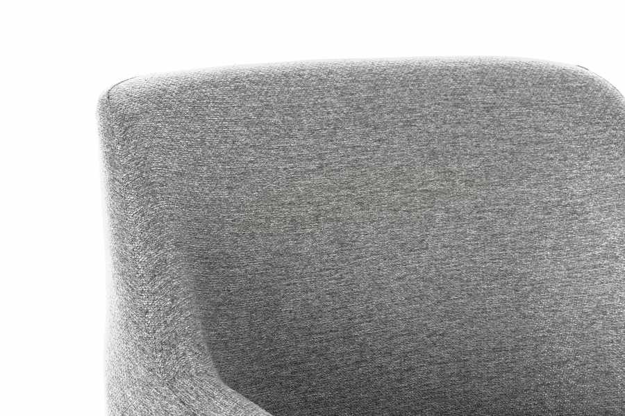 Sillon Poliester Metal 66X62X76_5 Gris Claro