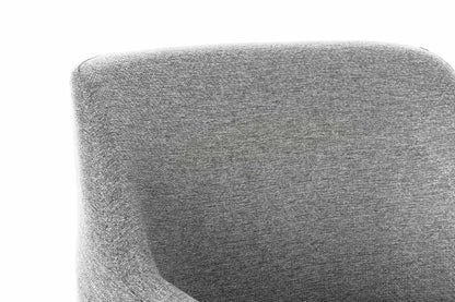 Sillon Poliester Metal 66X62X76_5 Gris Claro