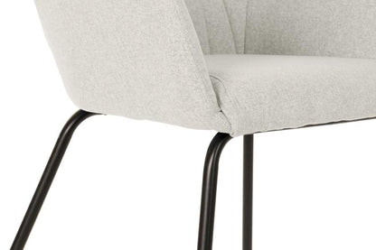 Silla Poliester Metal 59_5X60_5X78 Beige