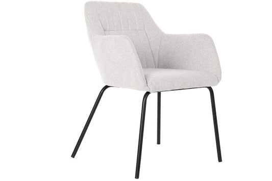 Silla Poliester Metal 59_5X60_5X78 Beige