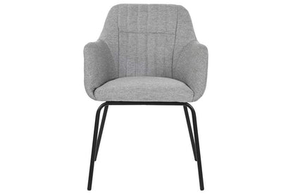 Silla Poliester Metal 59_5X60_5X78 Gris